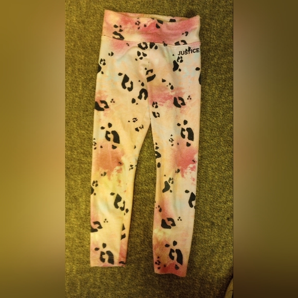 Girls Size 5 6 Leggings Shorts And Tops - Picture 8 of 13